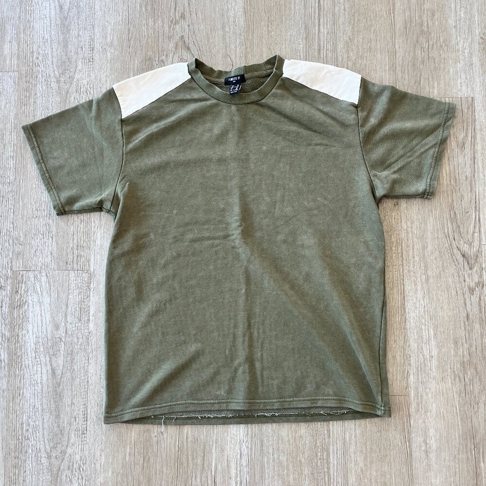 Mens Forever 21 Green Short Sleeve Tshirt - M